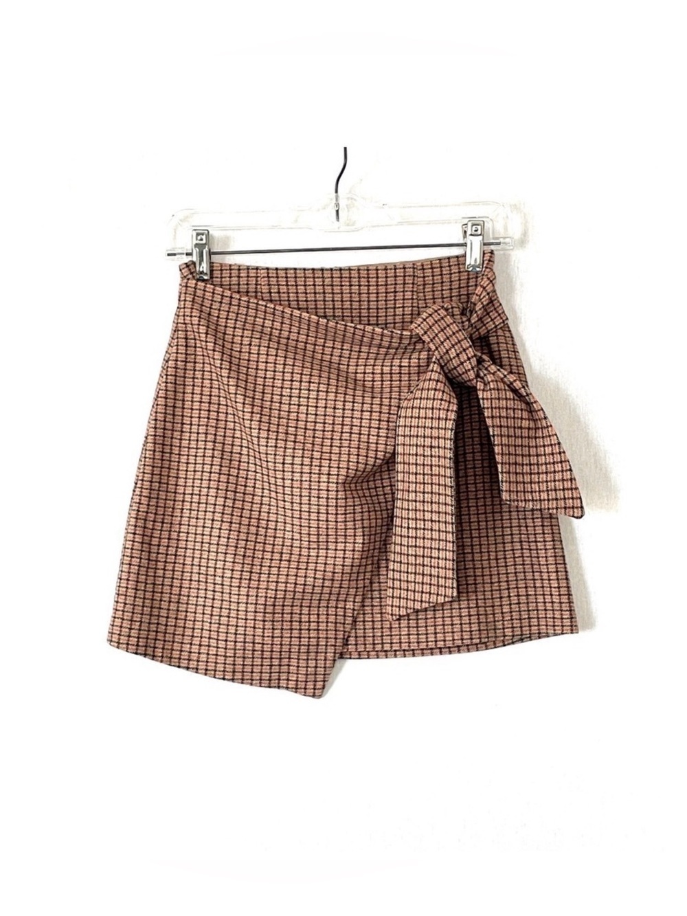 Aritzia Wilfred Dorine Wool Plaid Skirt
